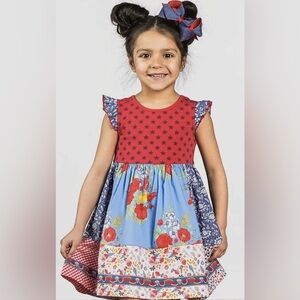 NFS Matilda Jane In The Stars Dress Girls Wish You Were Here 4th July